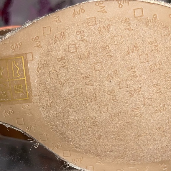 DV8 Pierra Strappy Wedge Peach Color, Size 7.5. New in Original Bag. - Picture 6 of 8